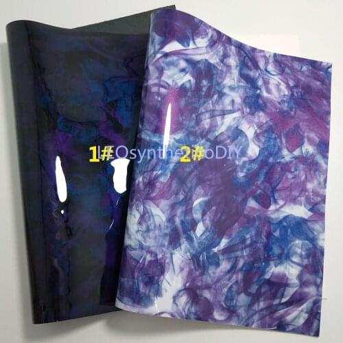 1PC 21X29CM Synthetic Letaher, Cuero Sintetico Purple Smooth Leather For Making Bows Accessories LEOsyntheticoDIY T141A