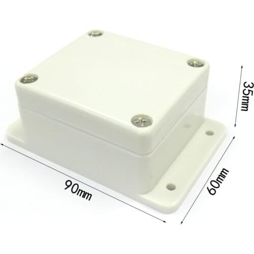 1PC waterproof Plastic Project Box panel junction Enclosure 90x60x35mm(L*W*H) DIY