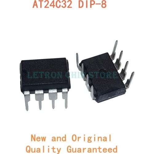 10pcs/ 24C32 AT24C32 DIP 24C32AN DIP8 24C32N DIP-8 new and original IC Chipset