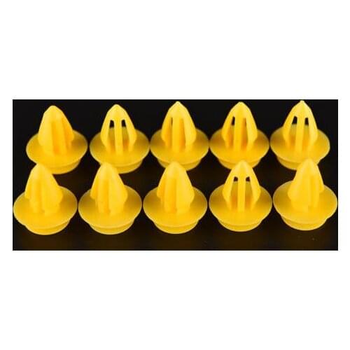 10PCS/Set Hot Auto Car Interior Door Card Trim Panel Clips For Ford Focus Galaxy Fiesta Car Accessories