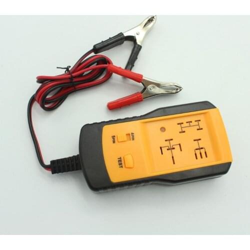 Automotive 12V Electronic Power Rapid Diagnostic Battery Checker Tool Auto Relay Tester Battery and Alternator Checker