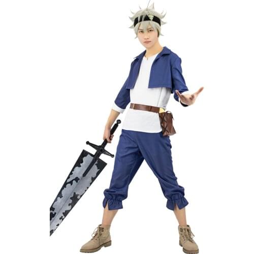 Black Clover Asta Cosplay Accessory Sword Cospaly Costume Weapon Prop for Halloween Christmas Fancy Party