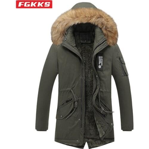 Мужские парки с капюшоном FGKKS China At AliExpress