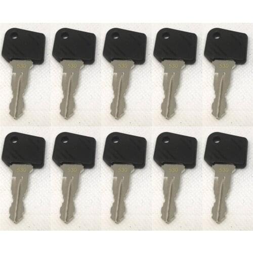 10x Ignition Key 530 Forklift Truck-Forklift-ANT-Nursing - Key