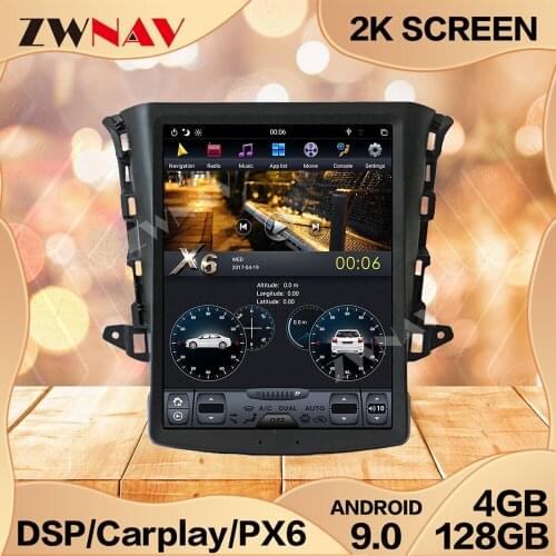 4+128G Tesla Carplay Screen For 2016 2017 2018 2019 Changan EADO Android Multimedia Player GPS Audio Radio Stereo