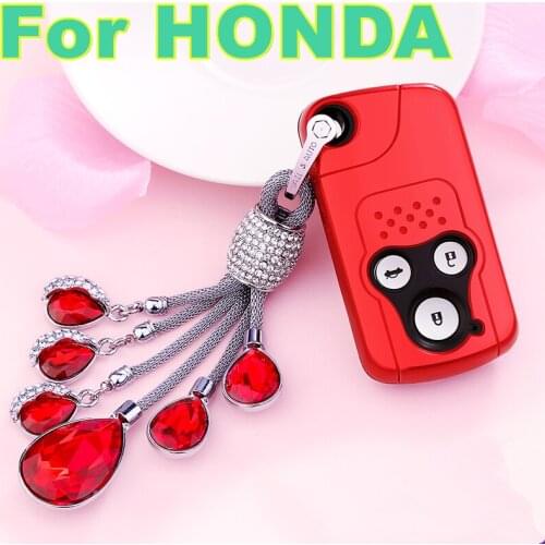 For HONDA CRV spirior 9th CIVIC 8th ACCORD crosstour 2013 Car key bag key set female key shell pendant gift car accessories