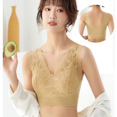 Elifashion Summer Sexy Gathering Sports Beauty Back Underwear Women Anti-glare Strap Pad Wrap Chest Soft Wormwood Lining Tubetop
