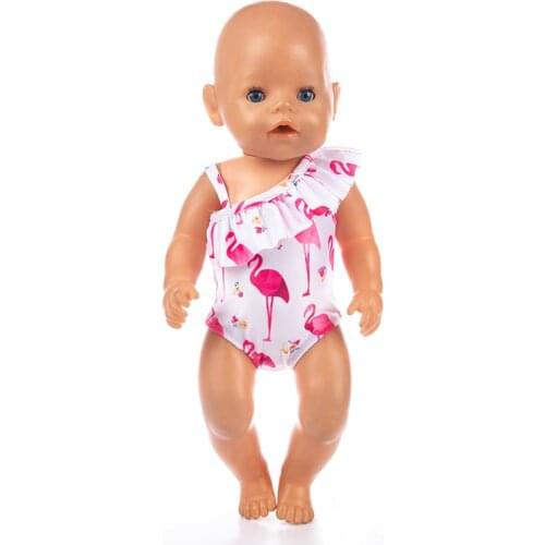 New set of summer short doll clothes for 43 cm doll (only sells clothes)