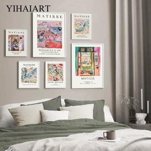 Henri Matisse Canvas Poster Still Life Abstract Illustration Nordic Retro Wall Art Print Painting Modern Living Room Home Decor
