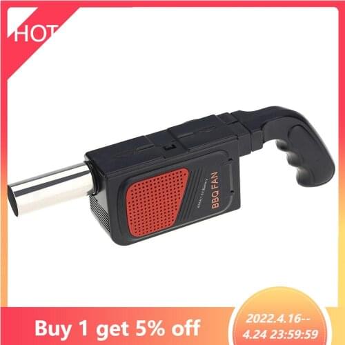 Portable Handheld Electric BBQ Fan Air Blower for Outdoor Camping Picnic Barbecue Cooking Tool Grill Accessories Gadgets