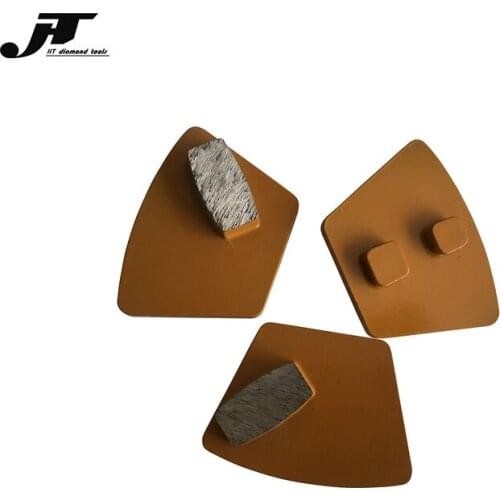 HT free shipping Sti Master concrete toolling concrete grinding pads hard bond segments 12pcs