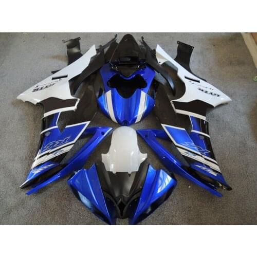 Blue Motorcycle Bodywork Fairing For Yamaha YZF R6 2008-2009 08 09 UV Paint [CK1204]