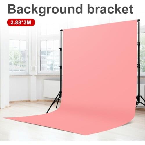 Studio Photo Video Backdrop Stand Bracket 2.8 * 3m Aluminum Alloy Photography Background Support System Photography Accessories