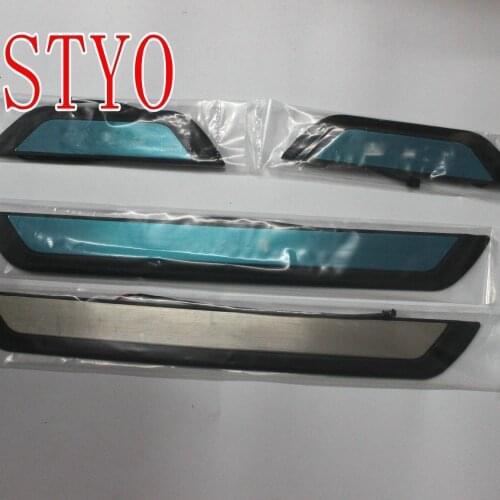 STYO Car LED Light Door Sill Scuff Plate Cover trim for Mazdas CX-5 CX5 2017 2018