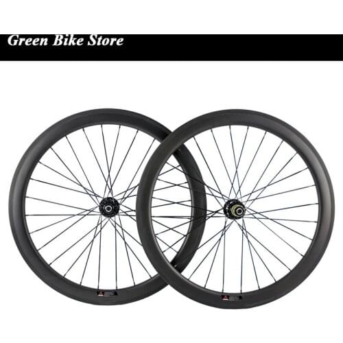 High quality 23mm width 50mm clincher cyclocross carbon wheelset disc brake wheels cyclocross bicycle wheelset