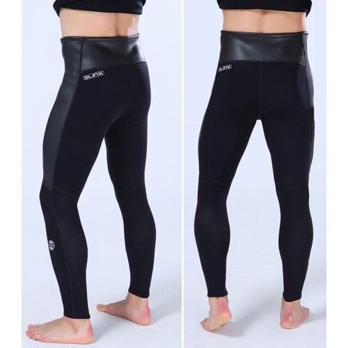 Womens Mens 2mm Neoprene Tight Wetsuit Pants Swimming Leggings Diving Snorkeling Scuba Surfing Canoe Pants Shirts Vest