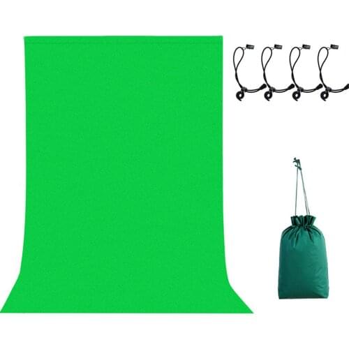 1.5x2.1 Photography Background Backdrop Smooth Muslin Polyester Professiona Green Screen For Photo Studio Video Background Stand
