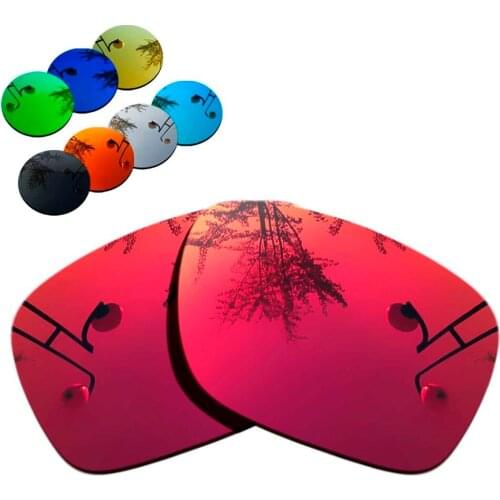 100% Precisely Cut Polarized Replacement Lenses for Holbrook Sunglasses Magenta Red Mirrored Coating Color- Choices
