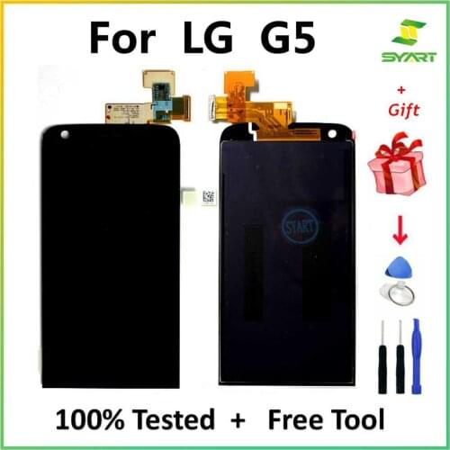 5.3" Display For LG G5 LCD Touch Screen Digitizer with Frame Replacement for LG G5 LCD Display H850 H840 H860 F700