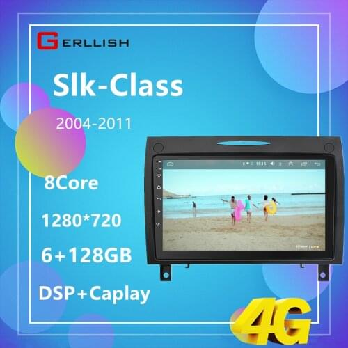 Android For Mercedes-Benz SLK Class R171 2004 - 2011 Car Radio Player Navigation gps stereo Multimedia Video Player GPS no 2din