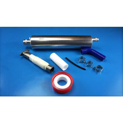Free Shipping Original DLE Long Muffler Canister Set & Parts for DLE55RA 55CC Gasoline Engine