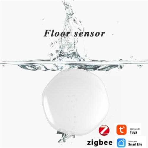 ZigBee TUYA Water Leak Detector Smart Home Water Folw Detection Sensor Full Water Linkage Alert Alarm Smart Life App Control
