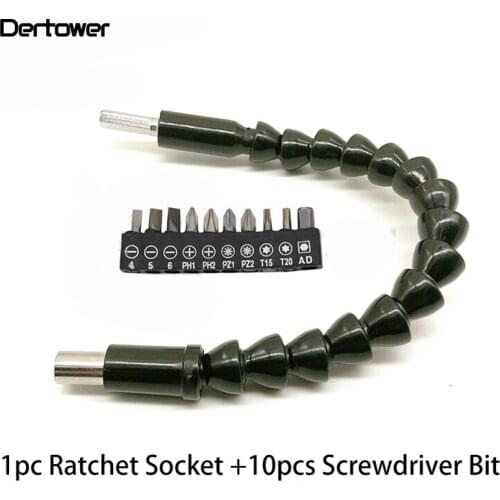 Snake Flexible Cardan Shaft Charging Drill Electric Screwdriver Bit Special-Universal Shaft Extension Wand Hose Connection Shaft