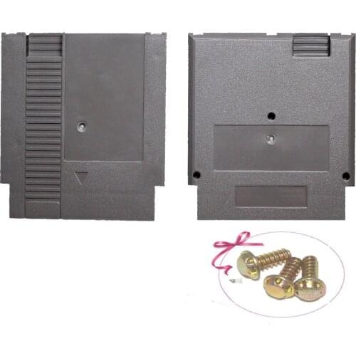 H Hard Case Cartridge Shell Replacement For NES Entertainment System with 3pcs Security screws