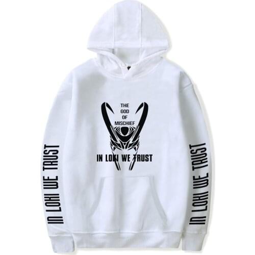 Creative Loki Hoodies Men/Women Autumn Winter Fashion Casual Harajuku Hoodie Print Loki Sweatshirt Hooded Oversized
