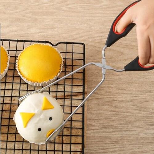 BBQ Tools Barbecue Scissor Tongs Grilled Food Tong Long Handle Scissor BBQ Bread Roast Clip Kitchen Baking Tongs BBQ Accessories