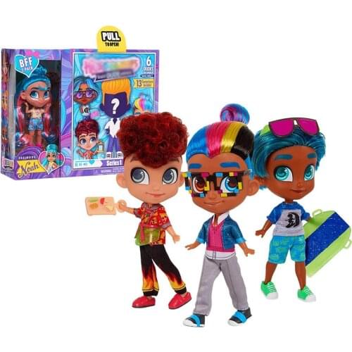 Surprise Dolls Hairdorabless DUDEables Collectible Series 1 Blind Box Cute Dolls Movable Anime Figure Juguetes Bebe Girl