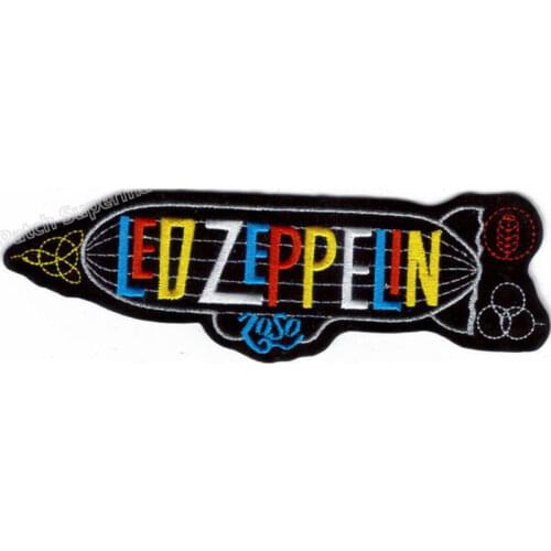 6.3" BLIMP SYMBOLS Music Band patch Metal Iron On badge Rockabilly baseball cap MOTIF APPLIQUE Rock Punk Badge