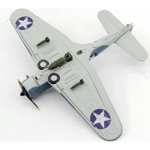 1/72 Scale U.S. American Navy Army Douglas SBD Fighter Aircraft Airplane Models Adult Children Toys for Display Collection Gift