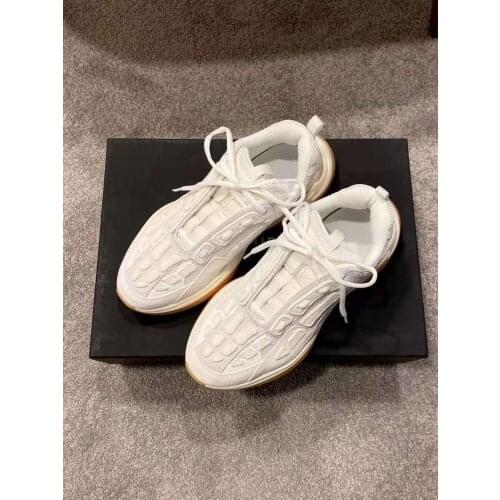 Men Shoes Bone Runner sneakers lace-up Skeleton Rock Roll