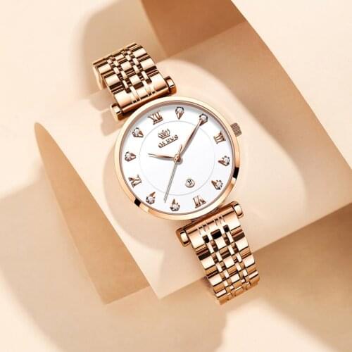 OLEVSbrand watches fashion hot sale quartz watches waterproof ladies watches