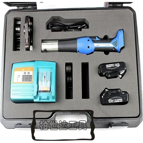 Rechargeable Electric Hydraulic Pressure Pipe Wrench PEX Battery Pipe Hydraulic Crimping Tools for Viega Type Copper EZ-1528