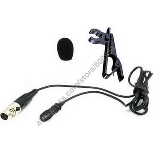 MICWL Professional Lapel Mini Lavalier Condenser Microphone Mic for Shure Wireless Transmitter XLR Mini