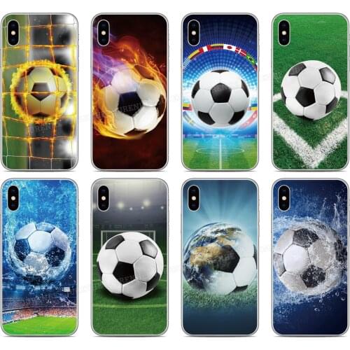 Silicone Football Soccer Phone Case For Wiko Y81 Y61 Y80 Y70 Y60 Y50 Sunny 5 View 5 Plus 4 3 Pro Wim Lite U Feel Prime Cover