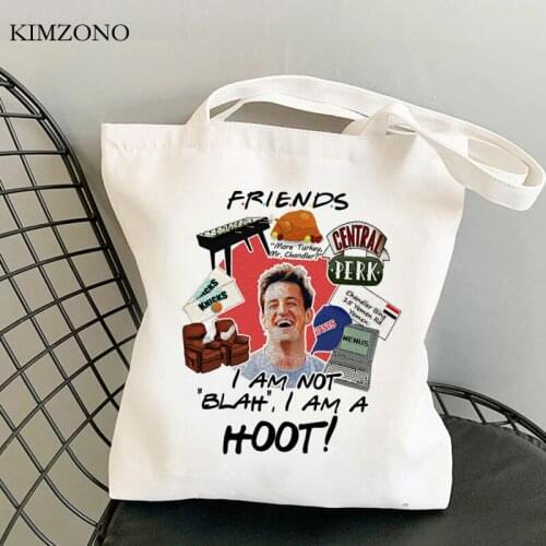 Friend Tv shopping bag reusable tote eco bolsa shopping recycle bag bag bolsas reutilizables foldable tote sac tissu
