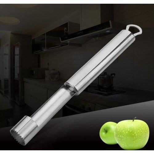 1PC S/Steel Apple Corer Pitter Hot Kitchen Accessories Fruit &Vegetable Core Remover Fruits Slicer Cutter KX 163