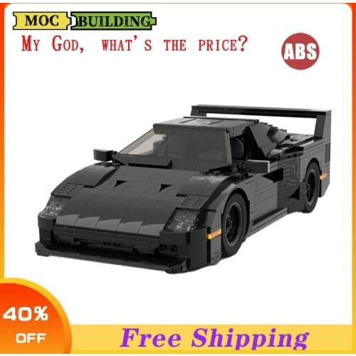 1431PCS Moc Building Blocks Static Italian Supercar Model DIY City Building Blocks Vehicle Kid Toys Children Gift