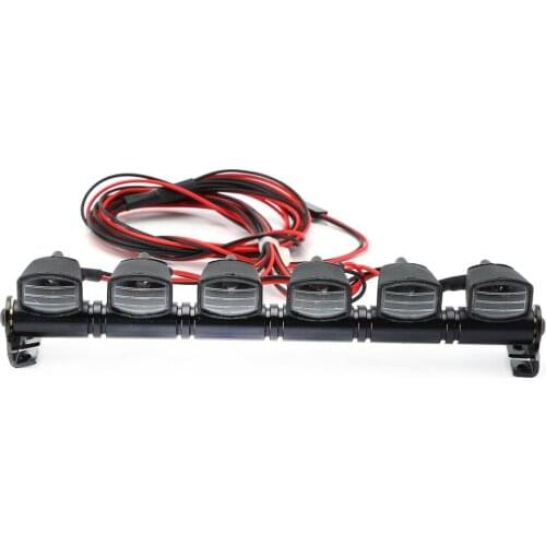 150MM Multi-function LED Light Bar 4.8~6V RC Car LED Light For RC Crawler Traxxas TRX-4 TRX4 D90 Axial SCX10 90046