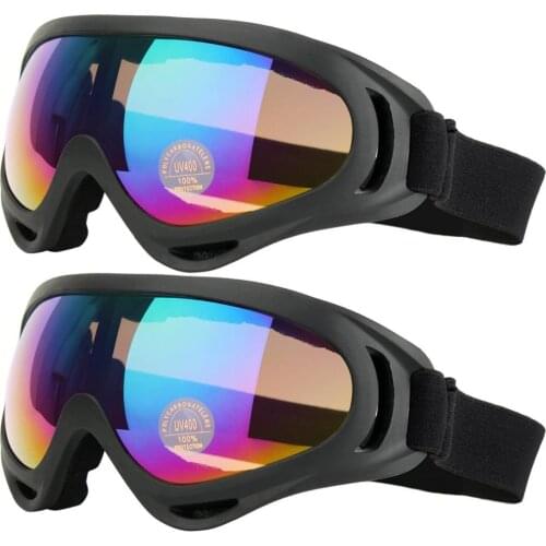 1pcs Windproof Glasses Goggles Outdoor Sports cs Glasses Ski Goggles UV400 Dustproof Moto Cycling Sunglasses