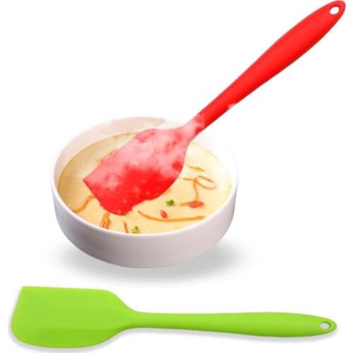 2020 Food grade Non Stick butter cooking silicone spatula set cookie pastry scraper cake baking spatula silicone spatula