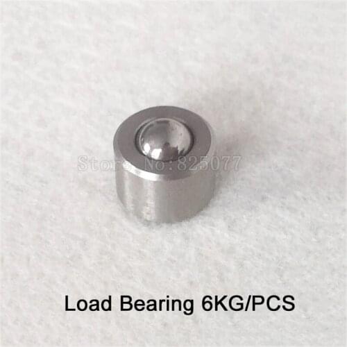 8PCS Mini-Cylinder Universal ball ball bearing cattle eye ball belt cattle eyeball universal ball Load Bearing 6KG JF1350