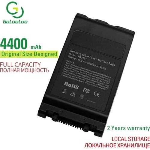 Golooloo Laptop Battery for Toshiba Portege M200 M205 M400 M700 Satellite Pro 6000 R10 R20 Tecra M4 M7 PA3128U-1BRS PA3191U-1BAS
