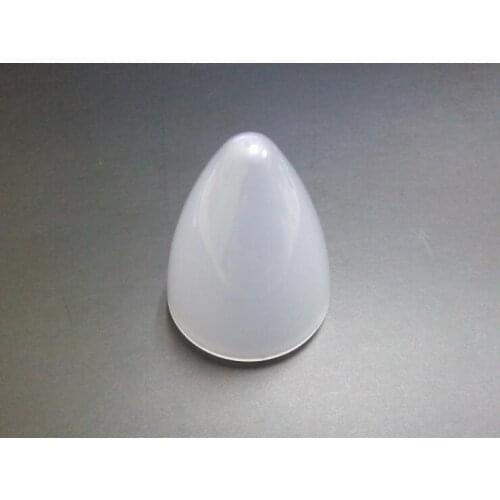ASV-37 High quality Led Lampshade, PC Covering, Size: 37X49.6mm, Milk Color , Transmittance: 60%-80%, Clean surface