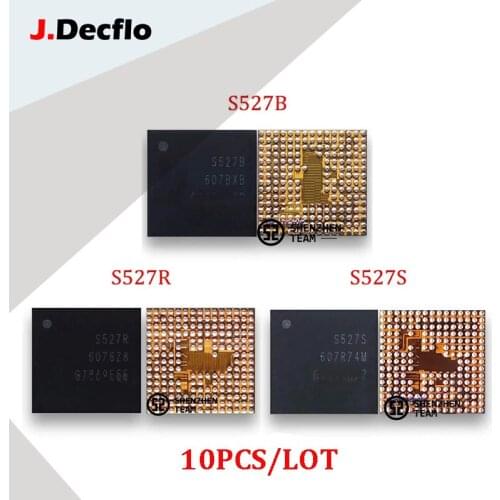 JDecflo 10Pcs/Lot PMIC S527B S527R S527S For SAMSUNG S9 S10 A307FN A405F A750F J337V A105F A205F A305F M205F Power Supply IC