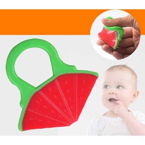Feeder Pacifier Baby Infant Teething Toddler Silicone Teether Teeth Stick Kids Chew Toys Dental Care
