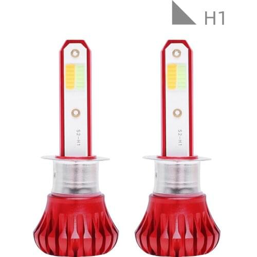 YBW5-RED H1 H3 H7 H11 9005 9006 Led Lights 2100LM Car Light Bulbs Auto Fog Lamp3000K 6000K 8000K